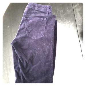 Gap “velvet” pants